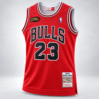 Unisex Michael Jordan #23 Chicago Bulls 1997-98 Hardwood Classics Basketball Jersey - All Stitched
