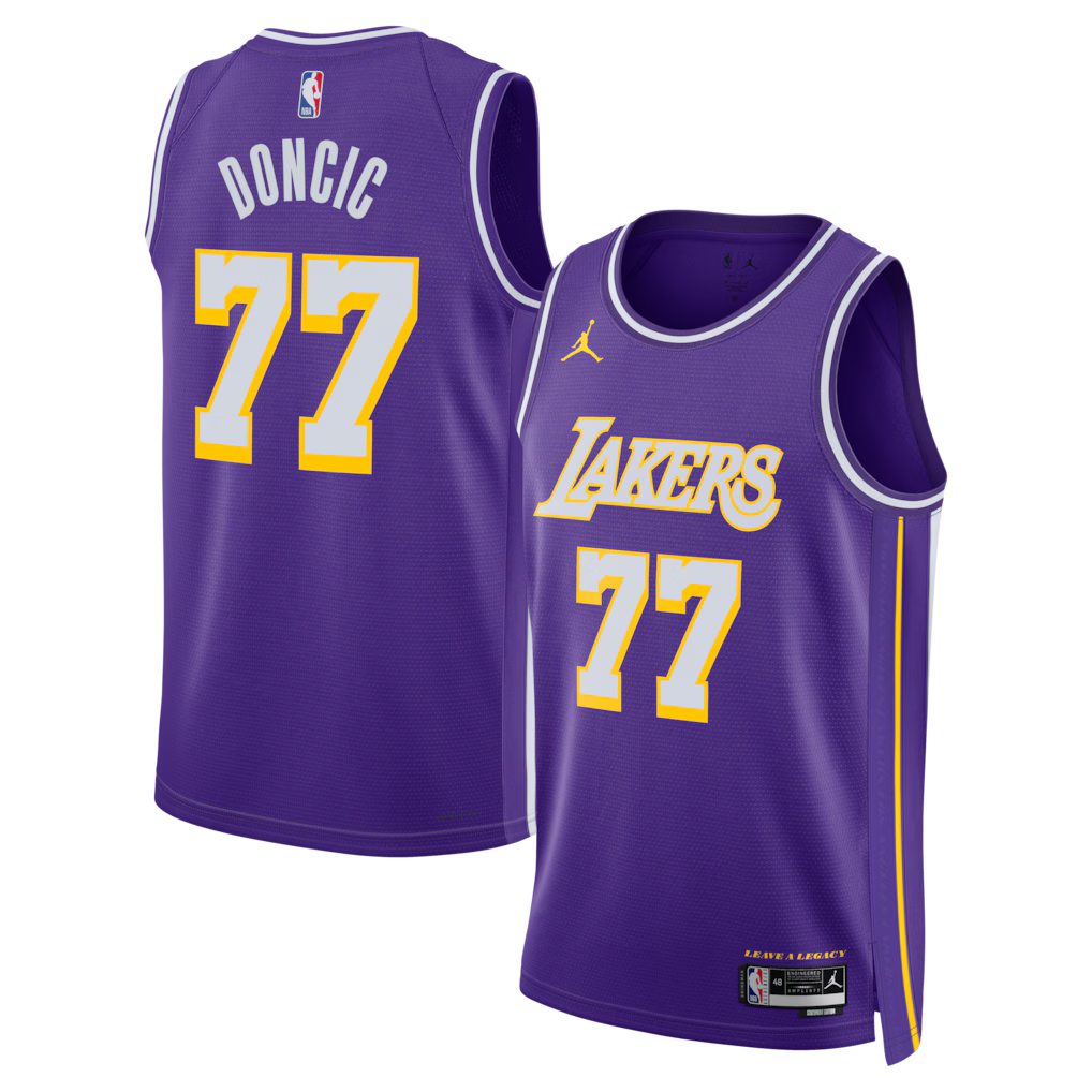 Unisex Los Angeles Lakers Luka Dončić Swingman Jersey - All Stitched
