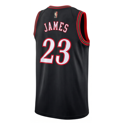 Unisex Philadelphia 76ers LeBron James Royal Swingman Jersey - All Stitched