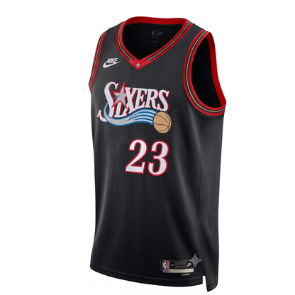 Unisex Philadelphia 76ers LeBron James Royal Swingman Jersey - All Stitched