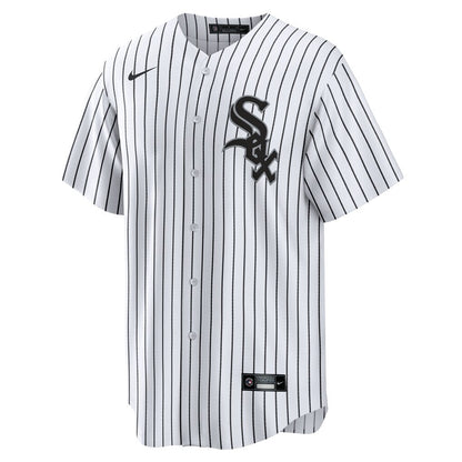 Men's Chicago White Sox Eloy Jimenez White Home Replica Player Name Jersey