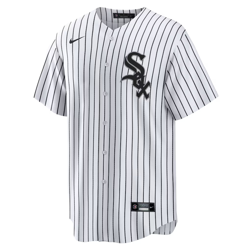 Men's Chicago White Sox Jose Abreu White Home Replica Player Jersey
