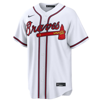 Men's Atlanta Braves Matt Olson White Home Replica Jersey