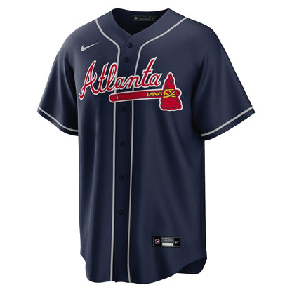 Men's Atlanta Braves Michael Harris II Navy Alternate, 2nd Replica Jersey