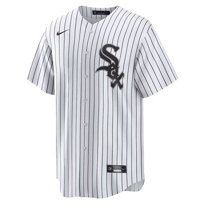 Men's Chicago White Sox White Home Blank Replica Jersey