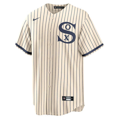 Men's Chicago White Sox Cream/Navy 2021 Field of Dreams Replica Team Jersey